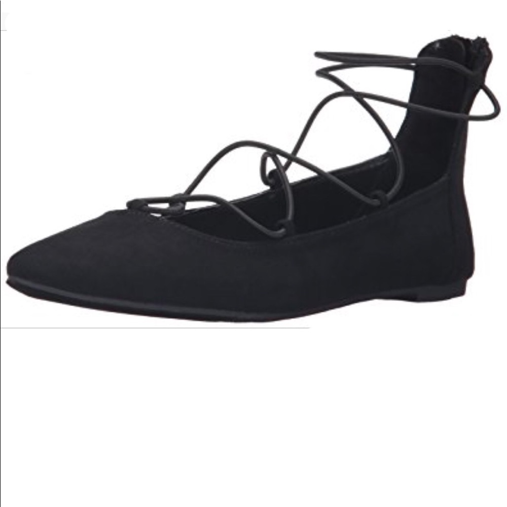 Report Lace Up Flats